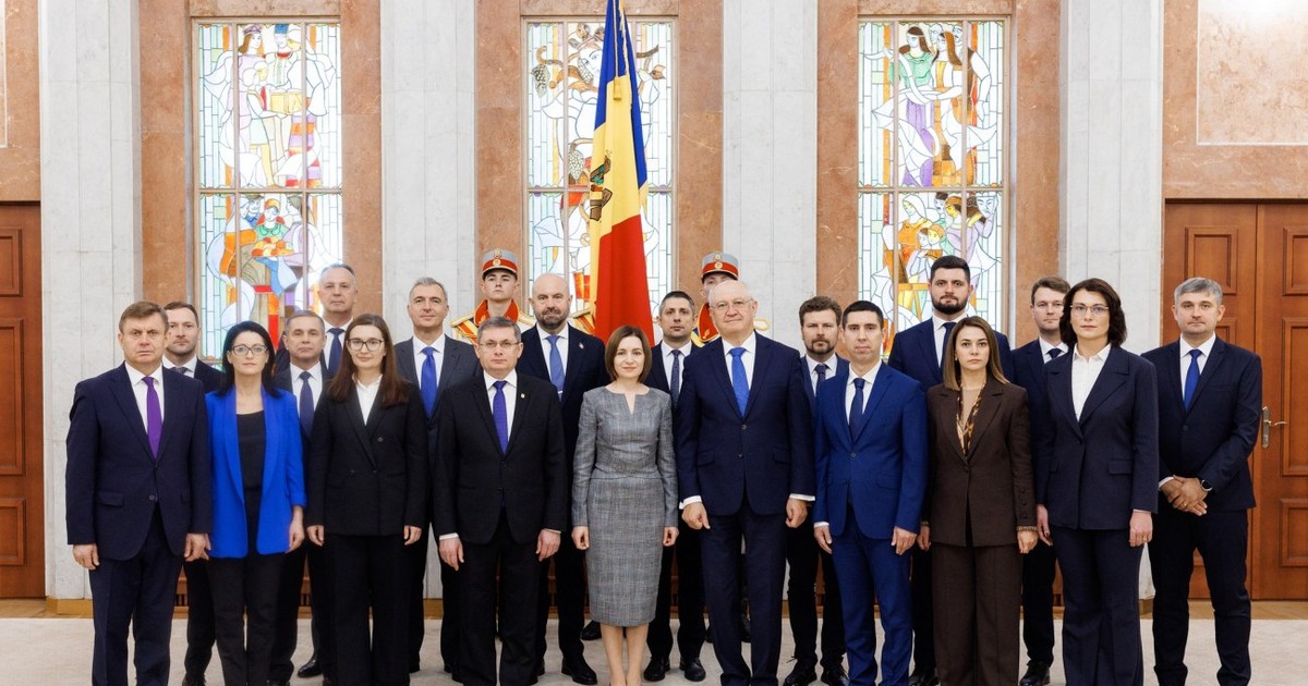Noul guvern al Republicii Moldova, condus de Alexandru Munteanu. Foto: Facebook Alexandru Munteanu