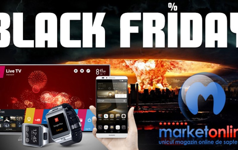 Livrare in 3 zile si pana la 75% reducere la MarketOnline.ro de Black Friday