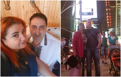 Stânga: Iuliana Gheorghe și soțul ei, ambii inculpați în dosarul decontărilor fictive | Dreapta: Florina Jeni Bărbălău, inculpată și ea în dosarul decontărilor fictive, și fiul Cosmin Bărbălău, consilier PSD Sector 4. Sursa foto: Facebook