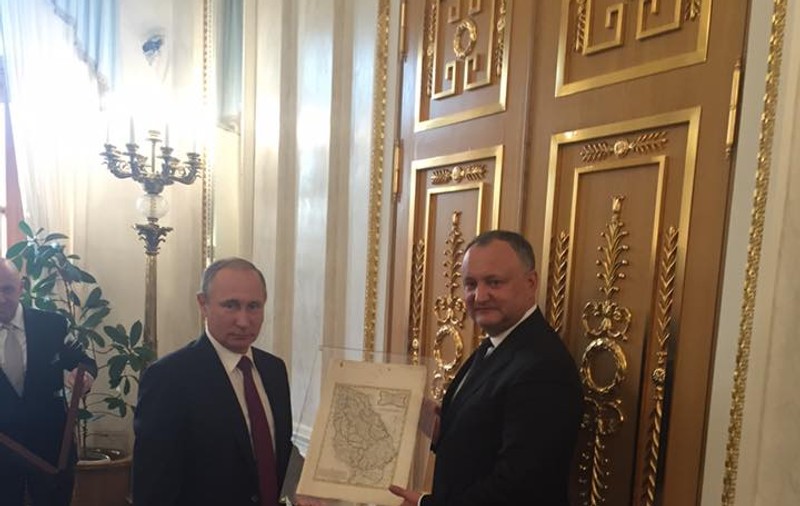 Igor Dodon va efectua a doua sa vizită la Moscova