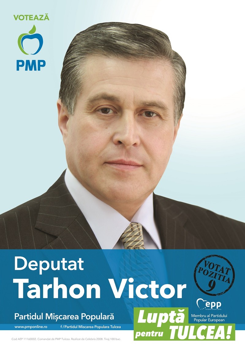 Tarhon Victor deschide lista pentru Camera Deputaților