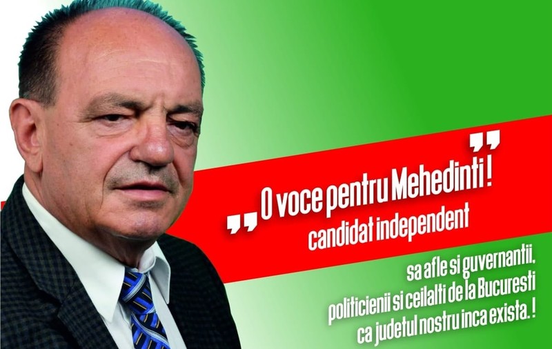 Candidatul din Mehedinți de la Camera Deputaților care a obținut cele mai puține  voturi: „M-a votat asociația de proprietari”