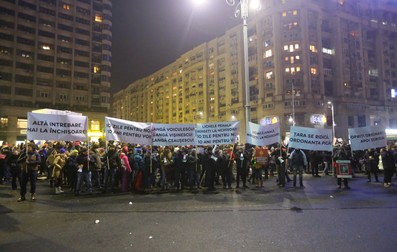 Firicel din Las Fierbinți are un mesaj pentru protestatari.