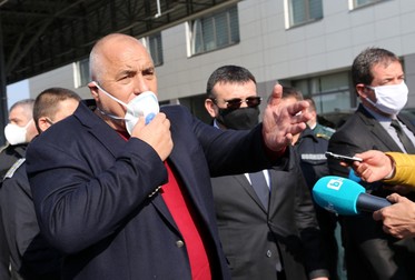 Premierul bullgar Boiko Borisov FOTO: Salih Baran / Anadolu Agency/ABACAPRESS.COM