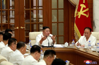 Întâlnirea prezidată de Kim Jong-un | sursa foto EPA