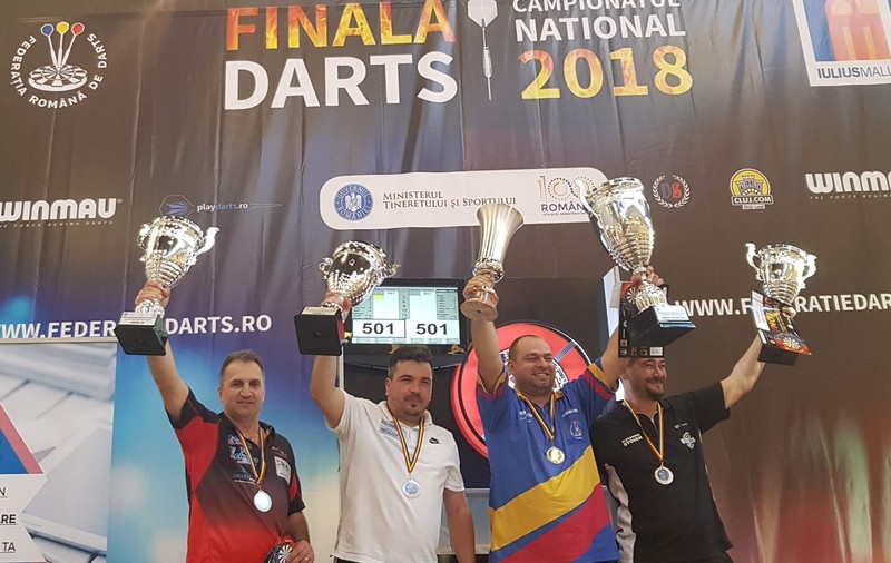 Andreea Brad și Adrian Frim, campioni naționali la darts