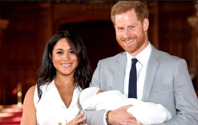 FOTO/ Primele imagini de la botezul lui Archie, făcute publice de Harry și Meghan
