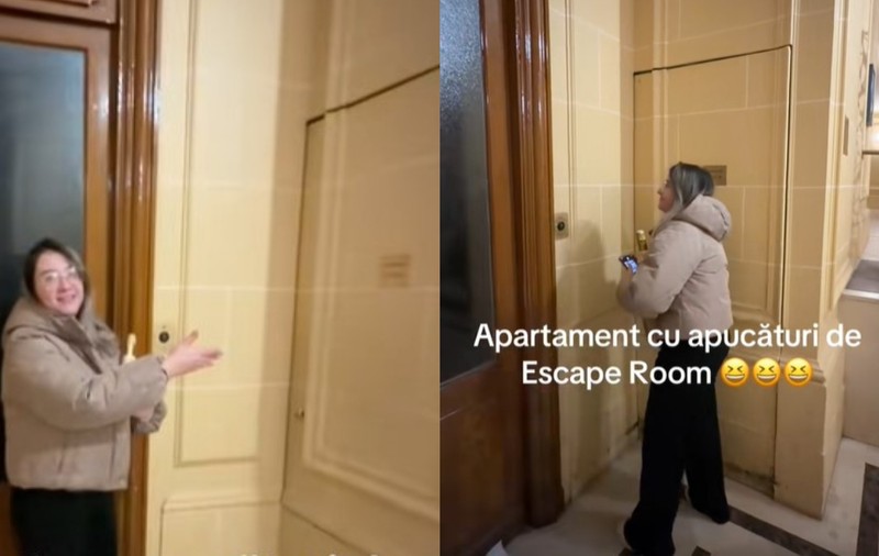 O româncă a rezervat cazare în Paris, a primit codul de acces și a realizat că trebuie să deschidă o ușă secretă ca să ajungă la apartament