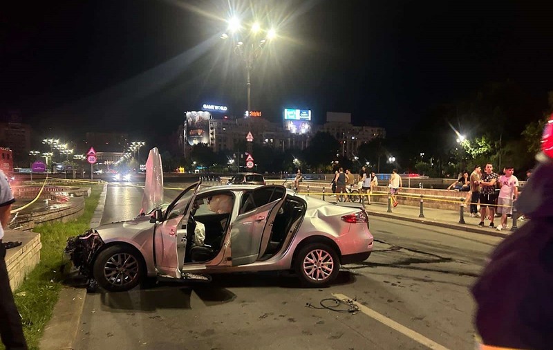12 victime în Piața Unirii din București, într-un accident produs de șoferul de 21 de ani beat al unui microbuz plin cu nepalezi | VIDEO