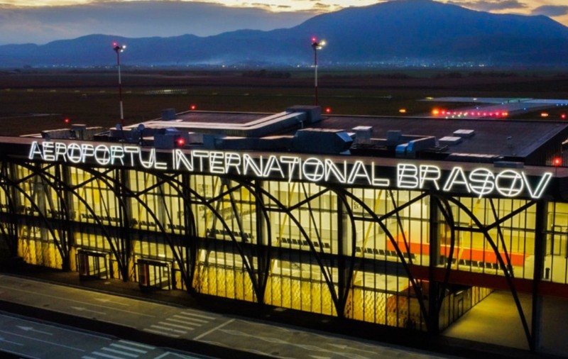 Aeroportul Brașov-Ghimbav își dublează zborurile din iunie: revin cursele spre destinații turistice