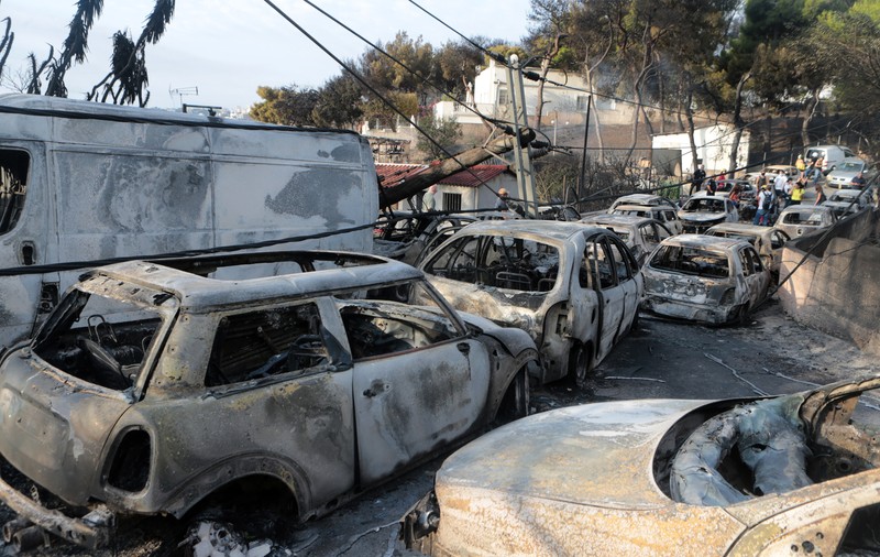 Avertizare de călătorie pentru Grecia, în urma incendiilor de vegetație devastatoare