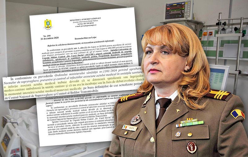 Spitalul Militar nu neagă infecțiile din analizele bărbatului mort la 49 de ani, dar spune că „Trebuie dovedit că infecția se datorează spitalizării sau actului medical”
