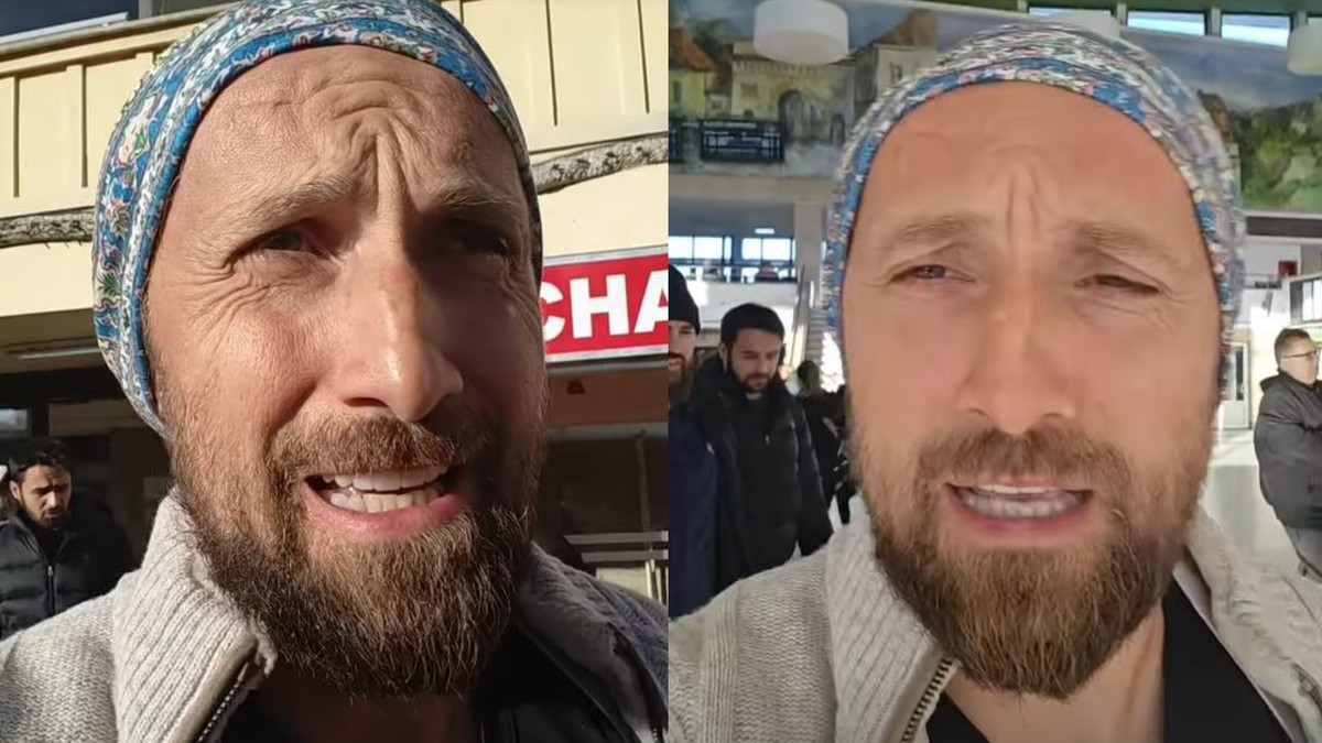 Dani Oțil a mers cu trenul
