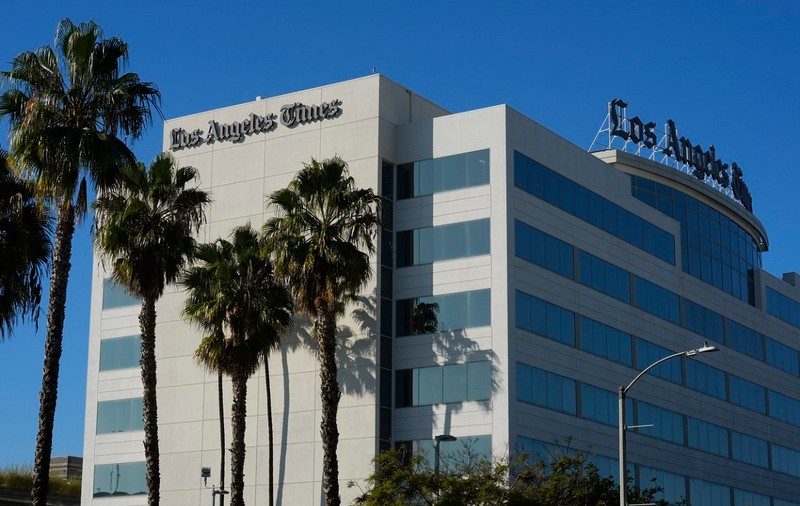 Los Angeles Times va concedia cel puțin 20% din redacţie, una dintre cele mai mari reduceri de personal din istoria de 143 de ani a ziarului