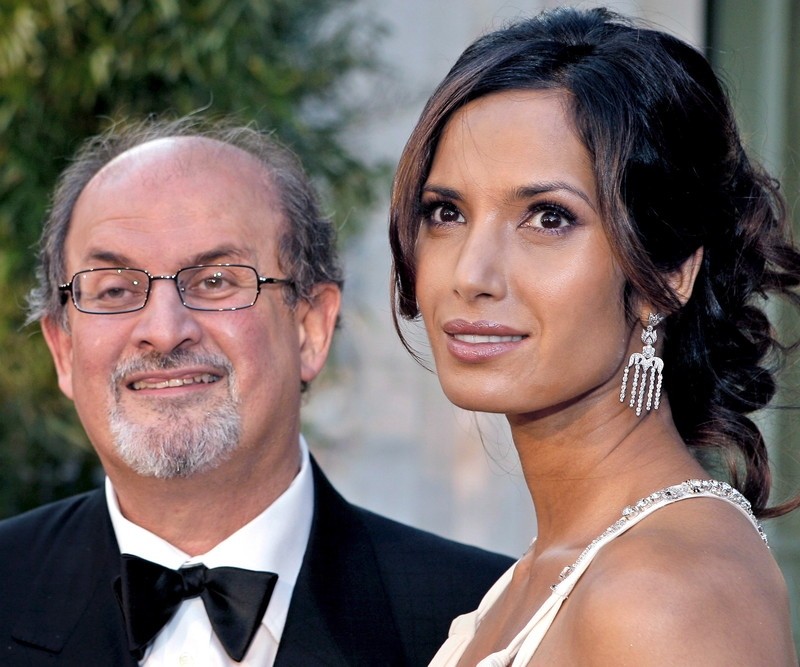 Salman Rushdie și Padma Lakshmi, în 2006.