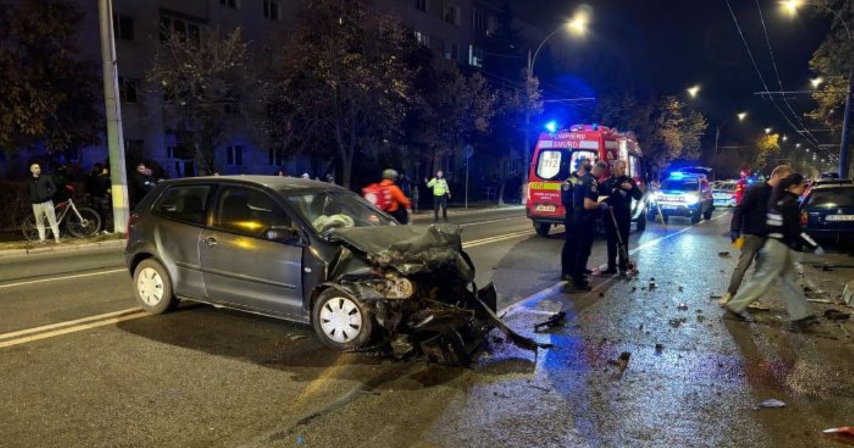 Mașină implicată în accidentul mortal din Cluj-Napoca
