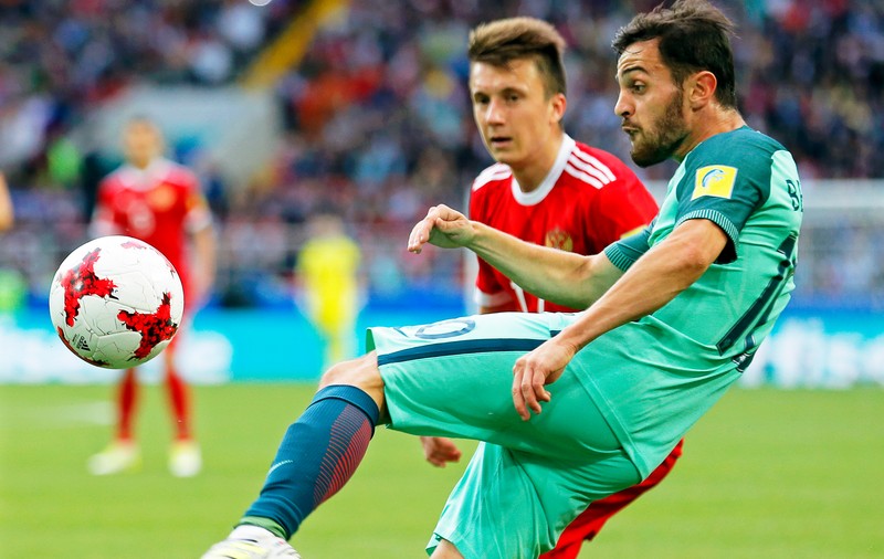 Portughezul Bernardo Silva este incert pentru semifinala cu Chile din semifinala Cupei Confederațiilor 2017