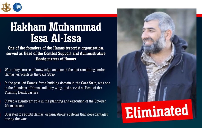 Israelul susține că l-a eliminat pe fondatorul aripii militare a Hamas: „A antrenat mii de teroriști pentru 7 octombrie”