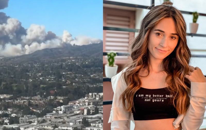Andra Gogan a filmat de la fereastra apartamentului ei incendiul uriaș din Los Angeles: „Mi-am făcut bagajul”