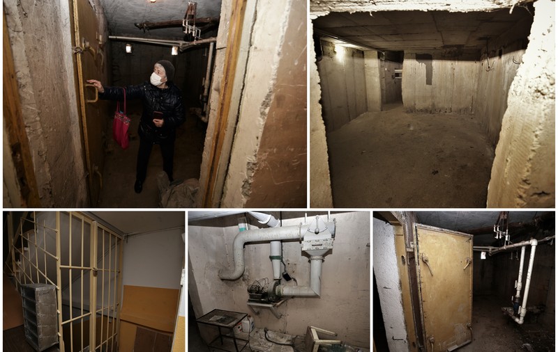 REPORTAJ. Cum arată buncărele împotriva bombelor din București: „Sunt niște camere goale la subsol. Din 1975 nu s-a mai făcut nimic!”