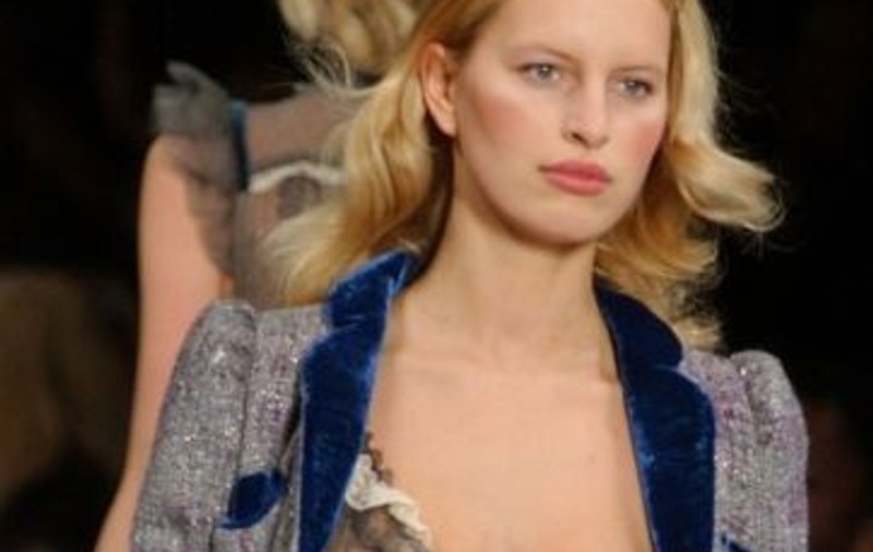 Karolina Kurkova are un băieţel