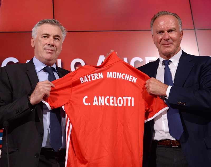 Germania. După spaniolă, Bayern Munchen învață italiana. Bavarezii l-au prezentat cu fanfara pe Carlo Ancelotti / GALERIE FOTO