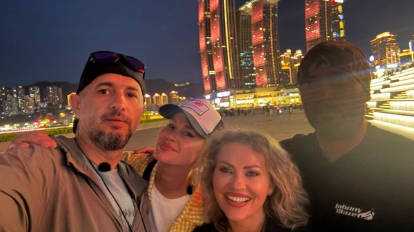 Mirela Vaida și Oana Tomoiagă, alături de Cheloo și Mihai Ban