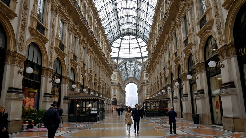 Galeria Vittorio Emanuele. Foto: Andreea Archip