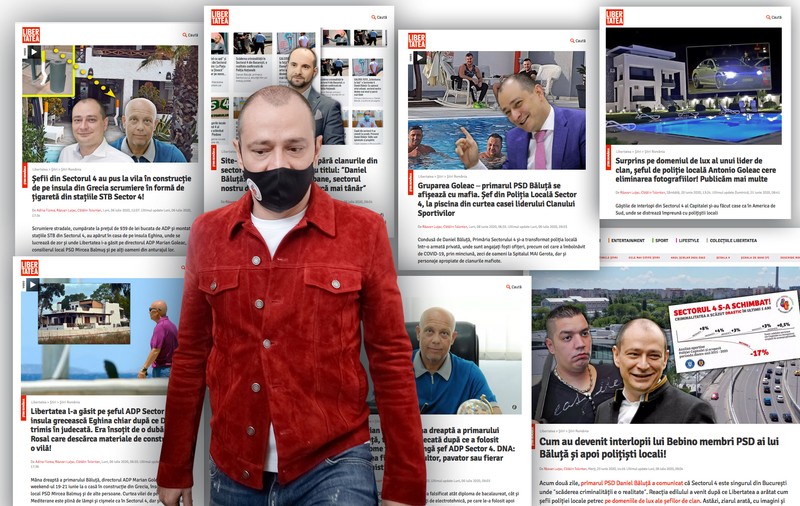 Tribunalul București a decis ca 7 articole despre primarul Băluță și subordonatul său penal Goleac să nu fie șterse, înlocuind decizia primei instanțe