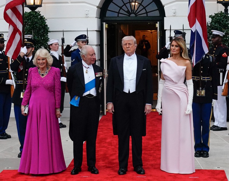 Cum au apărut regina Camilla și Melania Trump la Casa Albă. Și-au asortat ținutele două zile la rând