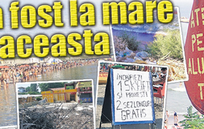 Aşa a fost la mare vara aceasta