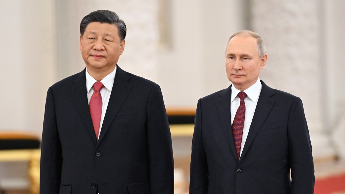 Xi Jinping (stânga), alături de Vladimir Putin Foto: Profimedia
