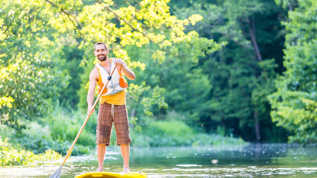 Unde poți să te dai cu paddle board în România