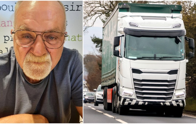Un măcelar a renunțat la meserie și s-a făcut șofer de TIR, în Belgia: „De la înălțime văd tot felul de lucruri, credeți-mă!”