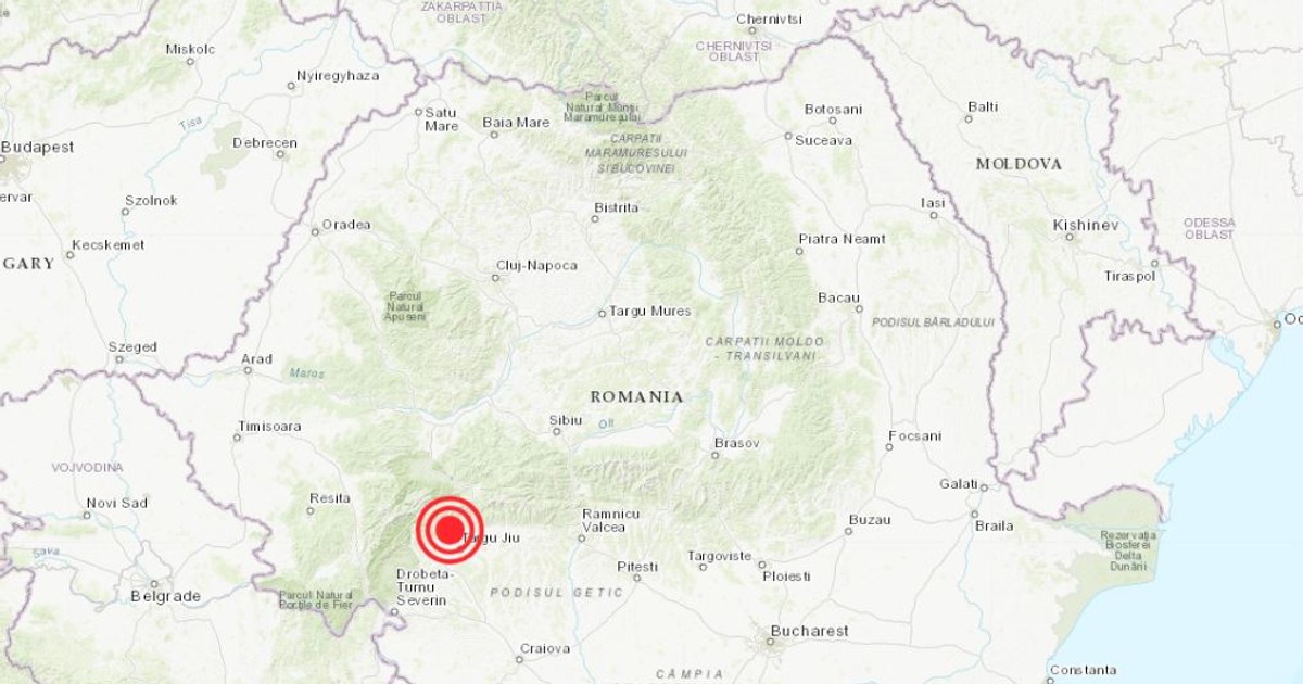 Un cutremur cu magnitudinea de 5,2 a avut loc în județul Gorj, România