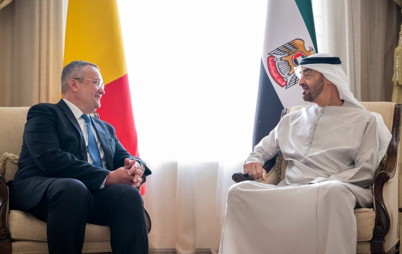 Premierul Ciucă, întrevedere cu preşedintele Emiratelor Arabe Unite. Aprovizionarea cu petrol şi gaze, pe agenda discuțiilor