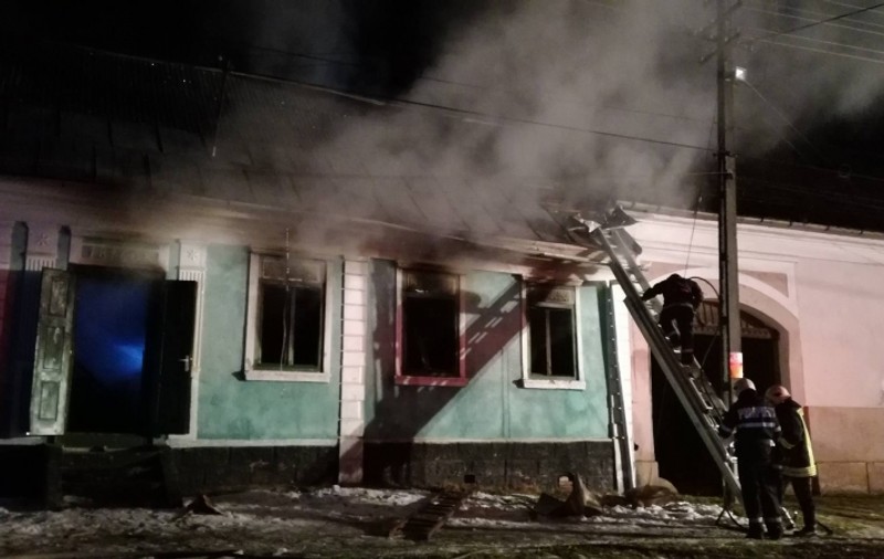A încercat să acopere uciderea unui bătrân cu un incendiu
