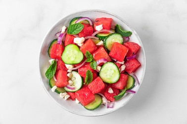 Rețete cu pepene - salată de pepene roșu