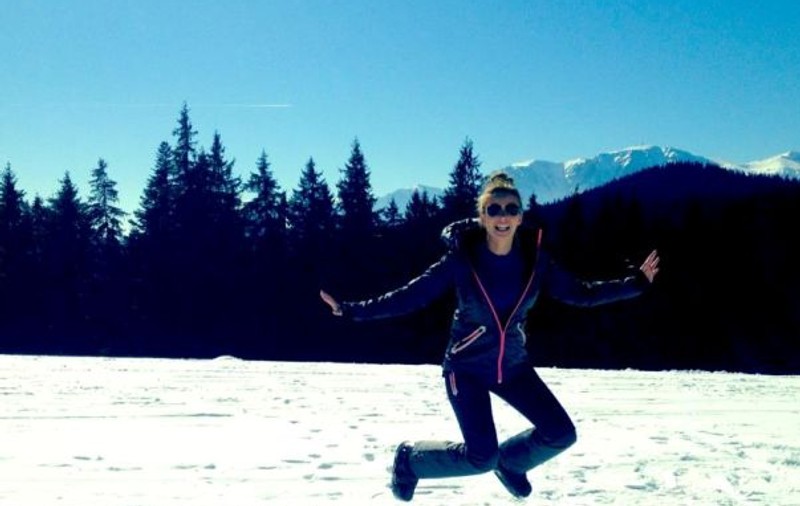Diana Dumitrescu: "Am găsit căsuţa din pădure. A fost extraordinar!" | FOTO