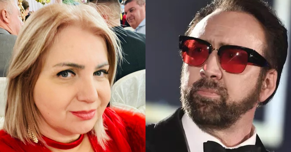 Carmen Șerban și Nicolas Cage
