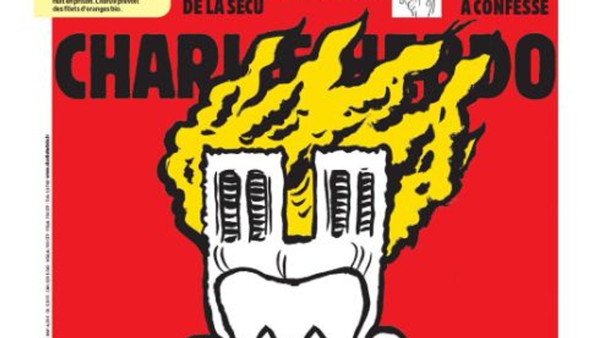 Charlie Hebdo, ironie macabră după incendiul de la Catedrala Notre-Dame