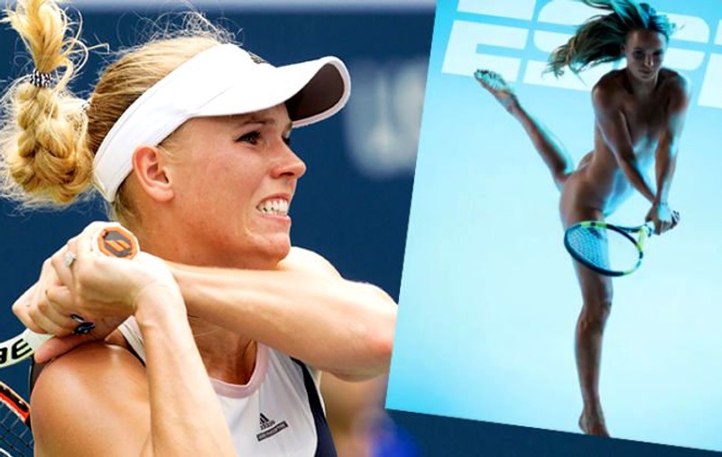 Wozniacki, în pielea goală!