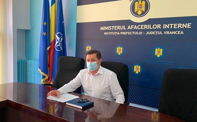 Gheorghiță Berbece, prefectul județului Vrancea