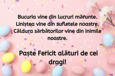 Mesaje de Paște