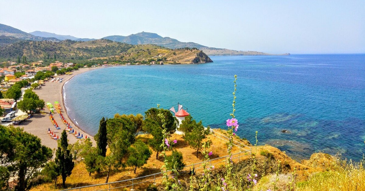 Plajă din Lesbos