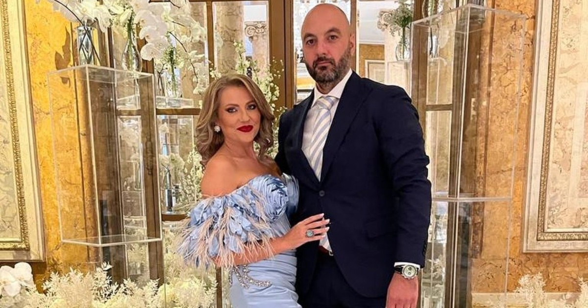 Mirela Vaida și soțul ei