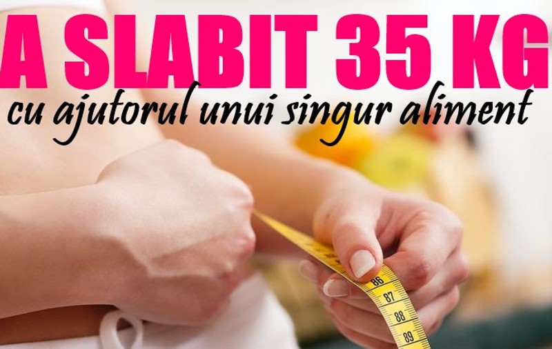 A slăbit 35 de kilograme, făcând un singur lucru înainte de culcare