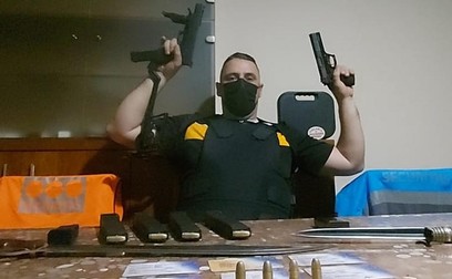 Marian Eugen Sabău e cunoscut ca Pistolarul din Tarragona. Foto: Facebook