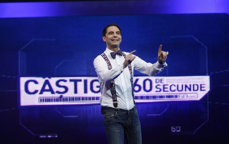 Un concurent a venit special din Spania pentru show-ul "Câștigi în 60 de secunde"
