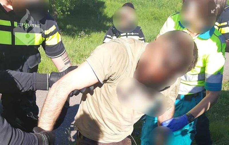 Român prins de un câine poliţist, în Olanda. Bărbatul era urmărit, după o tentativă de jaf